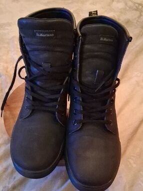 Dr. Martens Black Lace-Up Women's Ankle Boots
